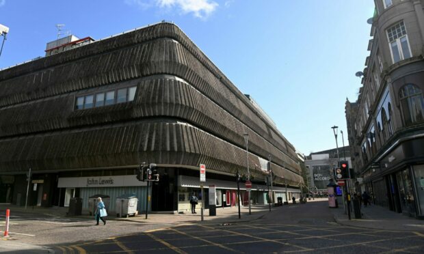 John Lewis was the only department store left in Aberdeen at the time of its demise in 2021.