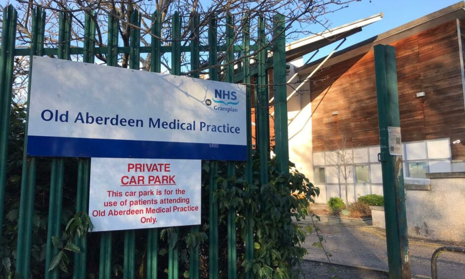 A decision on that Old Aberdeen GP's practice could be taken by the end of this month. Picture by Ben Hendry/DCT Media.