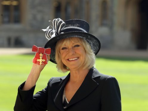 TV presenter Sue Barker will be presenting at Wimbledon (Steve Parsons/PA)