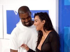 Kim Kardashian West and Kanye West (PA)