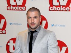 Shayne Ward is nominated for best soap actor at the TV Choice Awards (Daniel Leal-Olivas/PA)