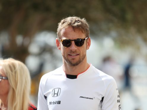 Jenson Button and model Brittny Ward announce engagement (David Davies/PA)