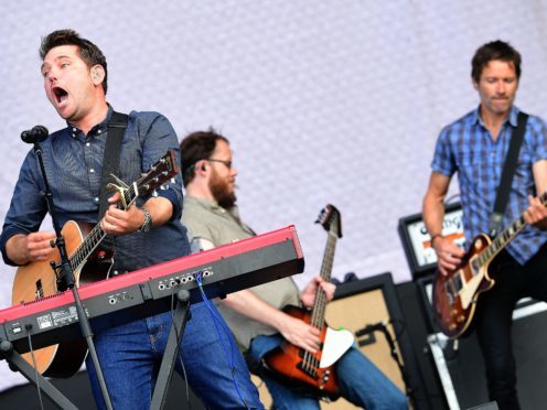 Scouting For Girls have released a World Cup single (Ian West/PA Images)