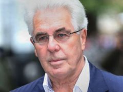 Former celebrity publicist Max Clifford died of heart failure, an inquest heard. (Philip Toscano/ PA)
