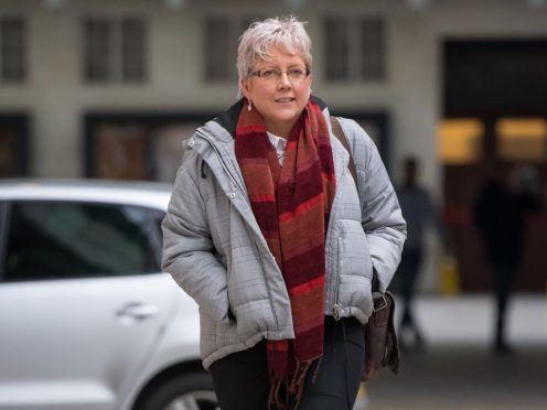 Carrie Gracie wants the money to help other women (Dominic Lipinski/PA)