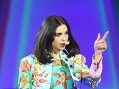 Streaming and downloading of videos from artists such as Dua Lipa will count towards the UK’s only official singles countdown (Victoria Jones/PA)