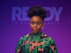 Chimamanda Ngozi Adichie said she was honoured to receive the award (Dominic Lipinski/PA)