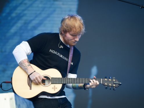 Ed Sheeran is being sued over claims he copied parts of a Martin Gaye song (Ben Birchall/PA)