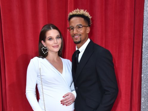 Helen Flanagan and Scott Sinclair have welcomed their second child (Matt Crossick/PA Images)