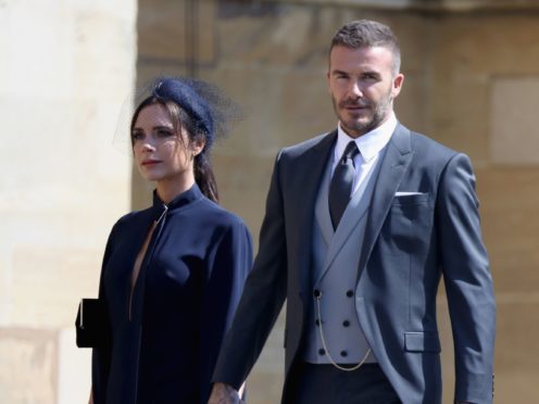 David and Victoria Beckham were all smiles while enjoying a family night out (Chris Jackson/PA)