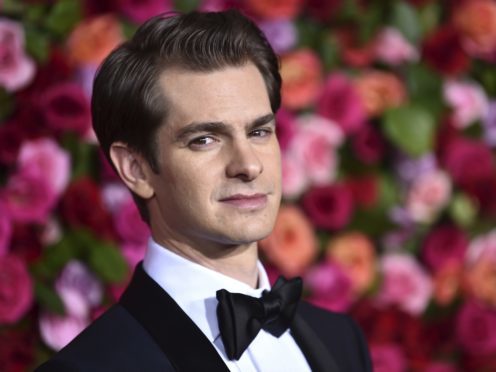 Andrew Garfield arrives at the 72nd annual Tony Awards (Evan Agostini/Invision/AP)