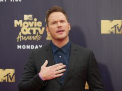 Chris Pratt offered fans life advice as he was honoured with the Generation Award (Francis Specker/PA Wire)
