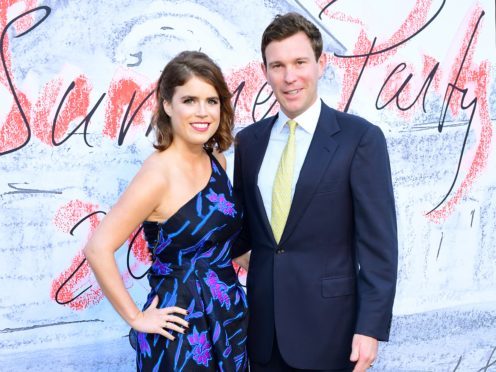 Princess Eugenie and Jack Brooksbank attend the Serpentine Summer Party (Ian West/PA)