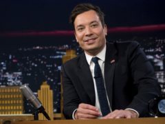 Jimmy Fallon has said he will make a donation to an immigration group in Donald Trump’s name (AP Photo/Andrew Harnik)