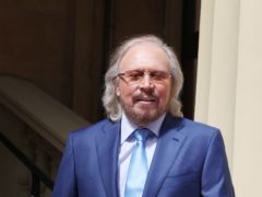 Singer and songwriter Barry Gibb at Buckingham Palace (Steve Parsons/PA)