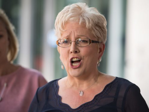Carrie Gracie told MPs that the BBC treated women who spoke out about pay disparity as ‘the enemy’ (Dominic Lipinski/PA)