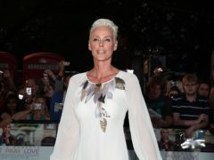 Brigitte Nielsen and her partner said they were ‘overjoyed’ at the birth of their daughter (Yui Mok/PA)