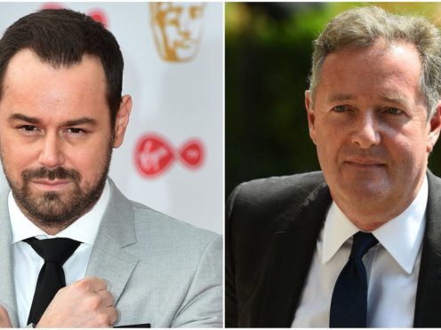 Piers Morgan is to meet Danny Dyer in one-off Good Evening Britain episode (PA)