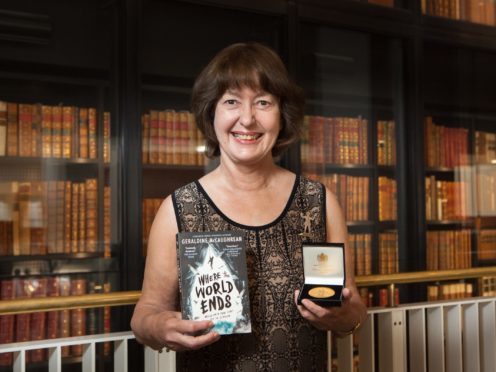 CILIP Carnegie winner Geraldine McCaughrean (British Library/Katariina Jarvinen)