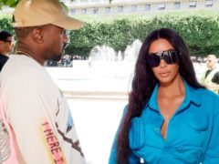 Kim Kardashian West and husband Kanye (Swan Gallet/WWD/REX/Shutterstock)