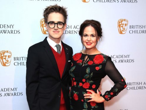 Giovanna Fletcher has said comments about her pregnancy bump are ‘deflating’. (Jonathan Brady/PA)
