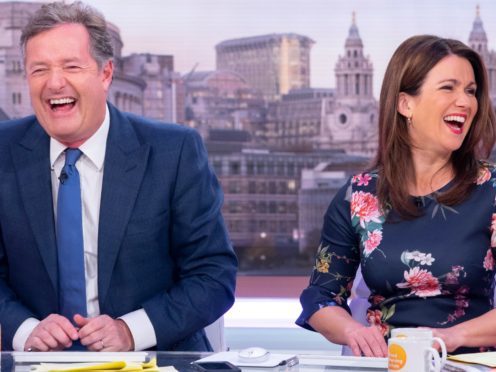 Piers Morgan and Susanna Reid on Good Morning Britain (Ken McKay/ITV/REX/Shutterstock/PA)