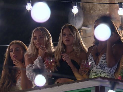 The Love Island girls had to watch the newcomers meet the boys (ITV/Rex/Shutterstock)