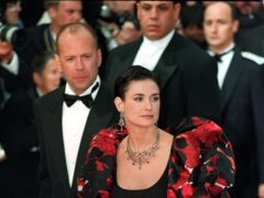 Bruce Willis and Demi Moore were married for 11 years (Neil Munns/PA)