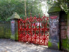 The gates of the former Strawberry Field children’s home in Woolton, Liverpool (Peter Byrne/PA)