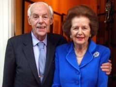 Margaret Thatcher’s husband Denis queried Sir Paul McCartney’s inclusion on the list (John Stillwell/ PA)
