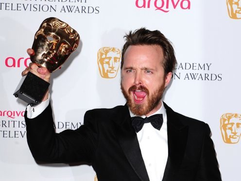 Aaron Paul starred in Breaking Bad (Ian West/PA)