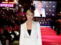 Robin Wright appears in a trailer for House Of Cards season six as president of the United States (Ian West/PA)