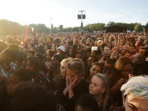 BST festival won’t pause music sets for England game – but Wireless will (Yui Mok/PA)