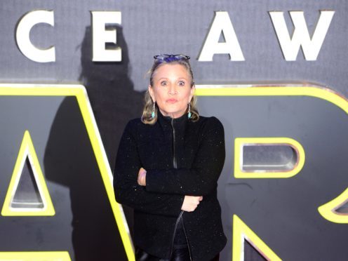Carrie Fisher’s brother has welcomed the news that she will feature in the next Star Wars film. (Anthony Devlin/PA)