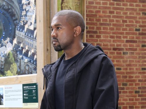 Kanye West said he “connected” with the fashion designer’s journey (Jonathan Brady/PA)