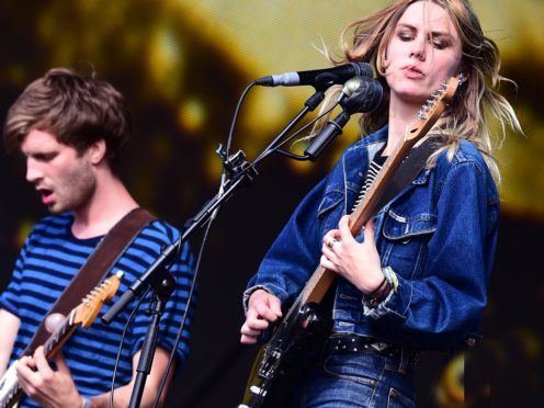 Joff Oddie and Ellie Rowsell of Wolf Alice, who will perform after the Q Awards (Ian West/PA)