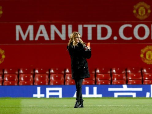 Julia Roberts has posed for a photo with Manchester United footballer Alexis Sanchez. (Martin Rickett/PA)