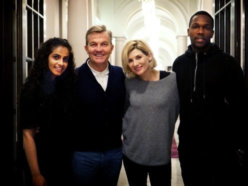 Doctor Who stars Mandip Gill and Tosin Cole have praised the show’s diversity (Chris Chibnall/BBC)