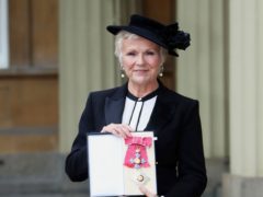 Dame Julie Walters after she made a dame by the Queen (Steve Parsons/PA)