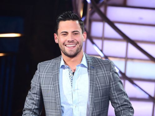 Andrew Brady during a Celebrity Big Brother triple eviction (PA)