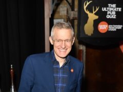 Jeremy Vine attending Centrepoint’s Ultimate Pub Quiz, held at Village Underground in Shoreditch, London (Dominic Lipinski/PA Images)