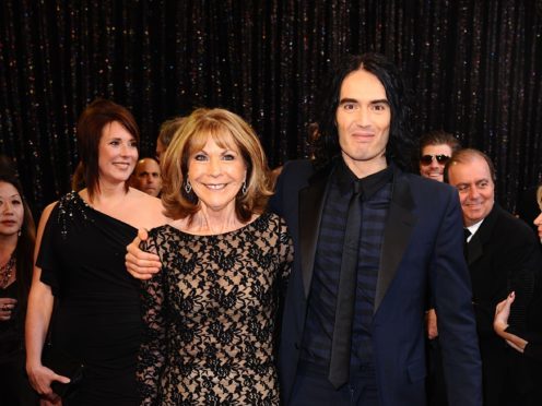 Russell Brand thanks doctor for saving his mum’s life as stars celebrate the NHS (Ian West/PA)
