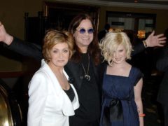 Sharon, Ozzy and Kelly Osbourne (PA)