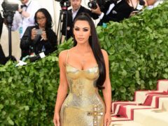 Kim Kardashian West was among the celebrities to share their July 4 celebrations on social media (Ian West/PA)