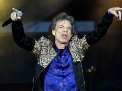 Mick Jagger of the Rolling Stones during their gig at the Murrayfield Stadium in Edinburgh, Scotland.