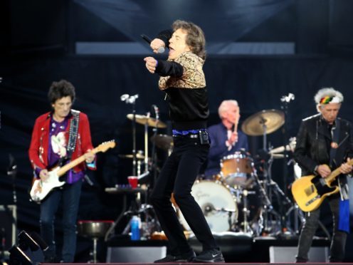 Ronnie Wood, Mick Jagger, Charlie Watts and Keith Richards of The Rolling Stones (PA)