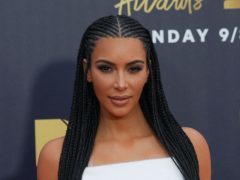 Kim Kardashian West posted the video to her Twitter account (Francis Specker/PA)