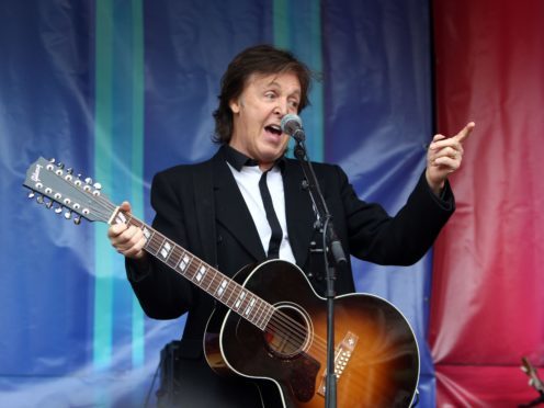 Sir Paul McCartney has backed proposed changes to EU copyright law. (Steve Parsons/PA)