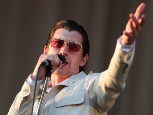 Alex Turner from the Arctic Monkeys (Andrew Milligan/PA)