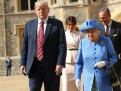 Donald Trump is reported to have described the Queen as ‘beautiful’ (Chris Jackson/PA)